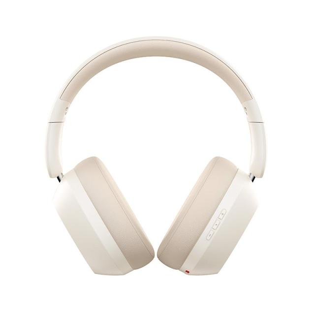 Baseus - Bass 35 Max Auriculares Inalámbrico y alámbrico Diadema Música USB Tipo C Bluetooth Beige
