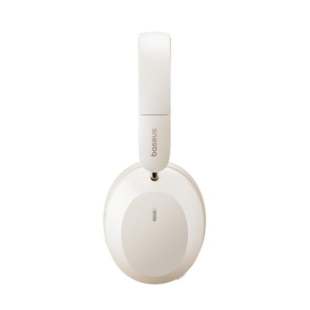 Baseus - Bass 35 Max Auriculares Inalámbrico y alámbrico Diadema Música USB Tipo C Bluetooth Beige