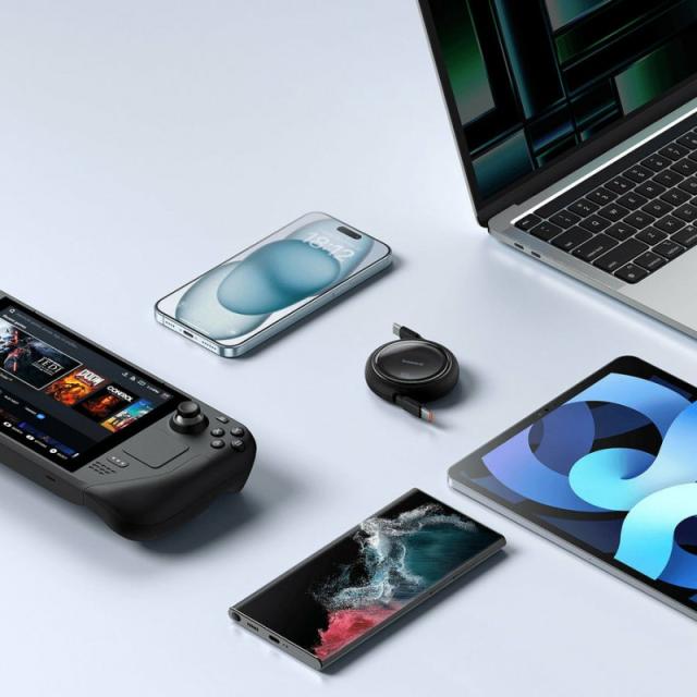 Baseus - Free2Draw cable USB 1 m USB C Negro