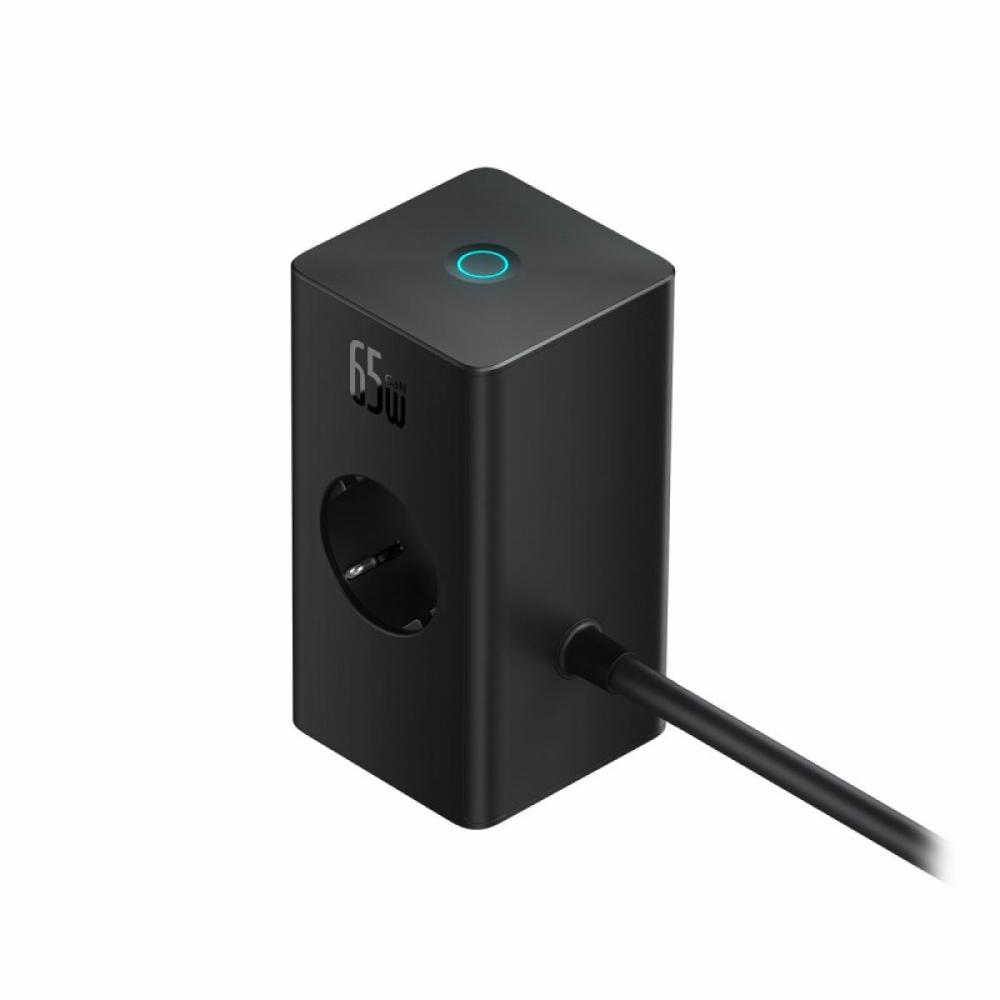 Baseus - PowerCombo Universal Negro Corriente alterna Carga rápida Interior