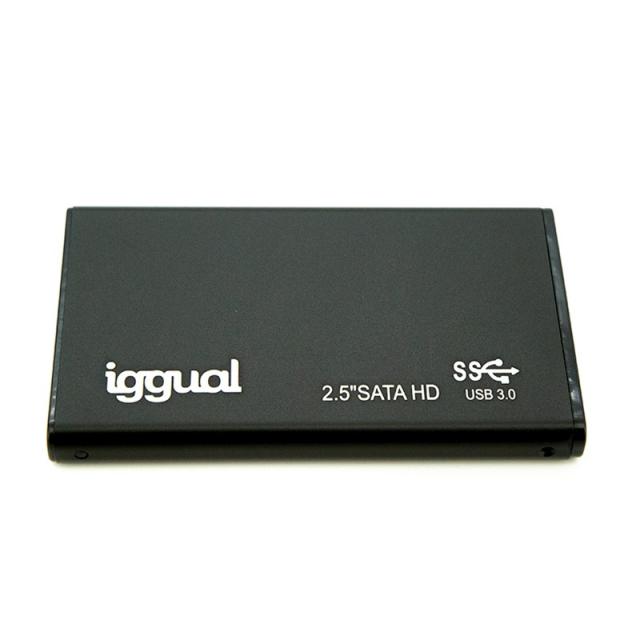 iggual - Caja externa aluminio SSD 2.5" SATA USB 3.0
