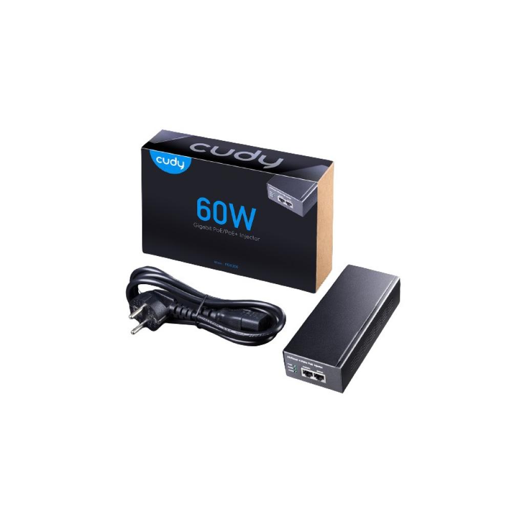 Cudy - POE300 adaptador e inyector de PoE Gigabit Ethernet 50 V