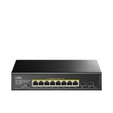 Cudy - GS1008PS2 switch No administrado Gigabit Ethernet (10/100/1000) Energía sobre Ethernet (PoE) Negro
