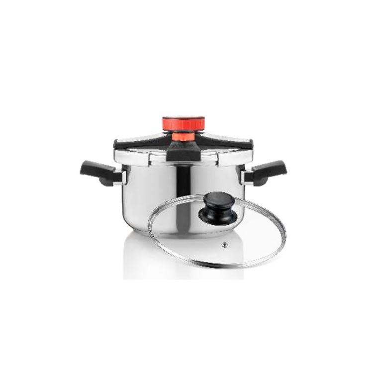 Haeger - PC-6SS.022A olla a presión 6 L Acero inoxidable