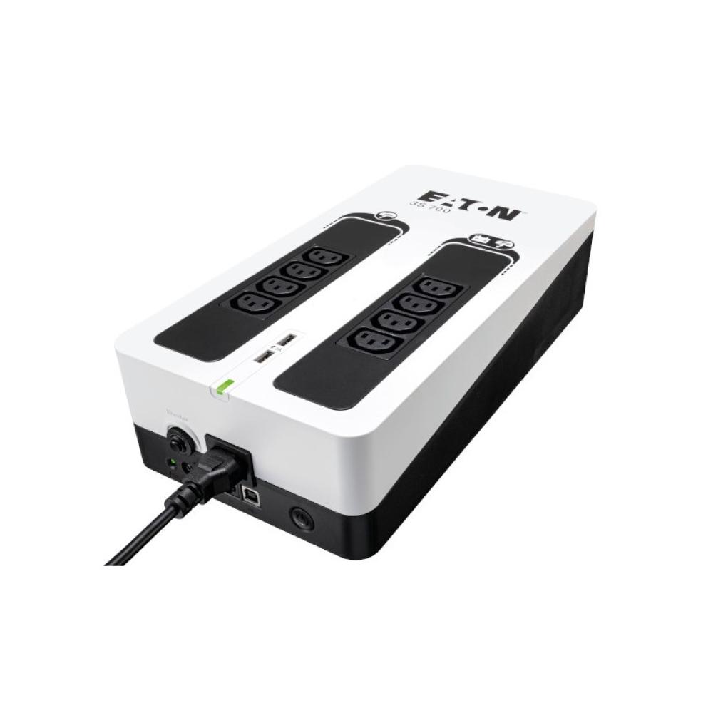 Eaton - 3S700I sistema de alimentación ininterrumpida (UPS) En espera (Fuera de línea) o Standby (Offline) 0,7 kVA 420 W 8 salid