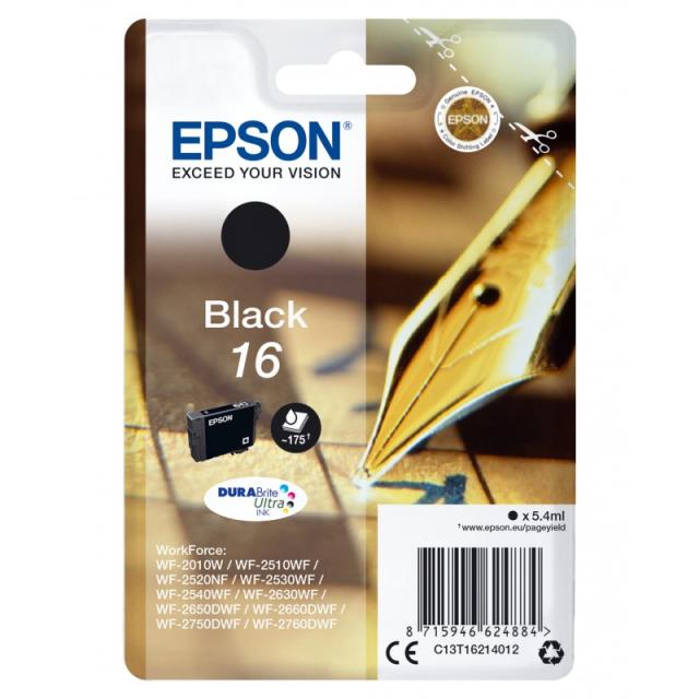 Epson - Pen and crossword Cartucho 16 negro