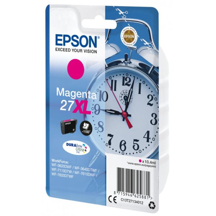 Epson - Alarm clock Singlepack Magenta 27XL DURABrite Ultra Ink