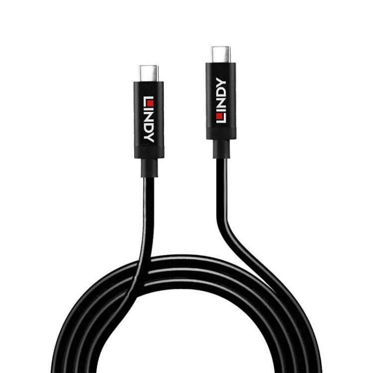 Lindy - 43348 cable USB USB 3.2 Gen 2 (3.1 Gen 2) 3 m USB C Negro