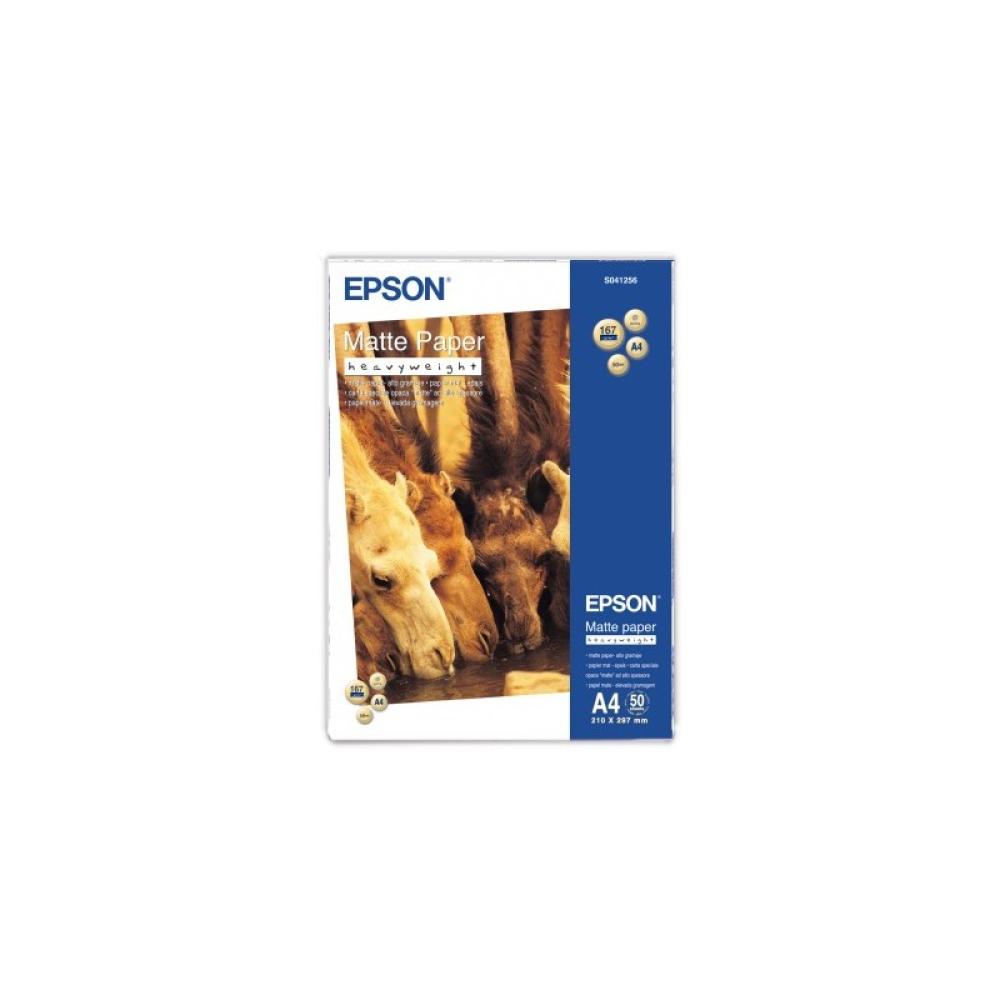 Epson - Matte Paper Heavy Weight - A4 - 50 hojas
