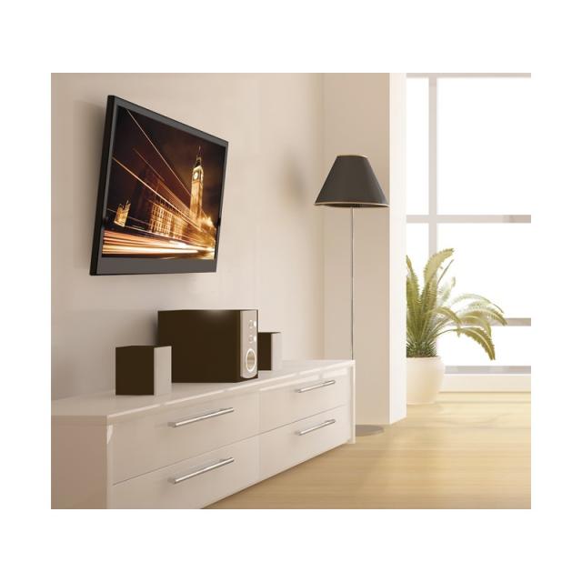 B-Tech - BT7523/B soporte para monitor 119,4 cm (47") Pared Negro