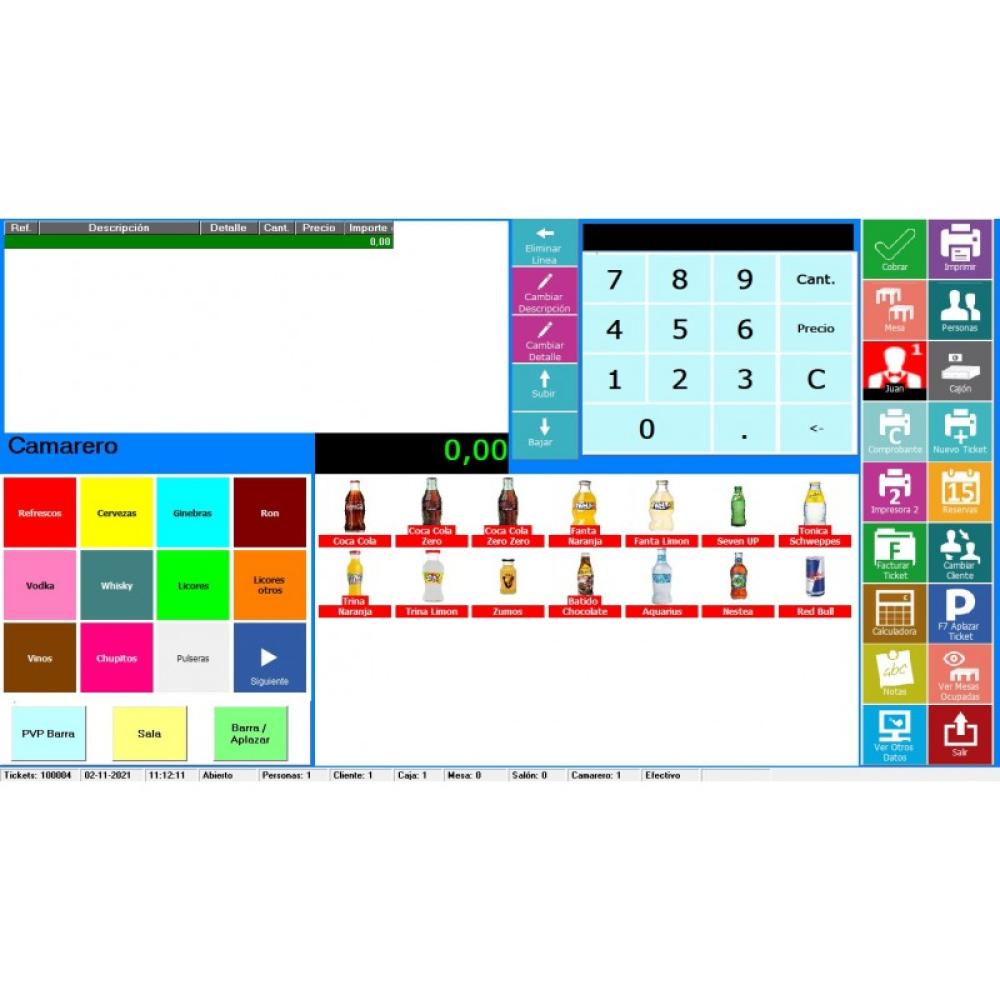 Doscar - Bar / Restaurante Version Completa Licencia Electronica