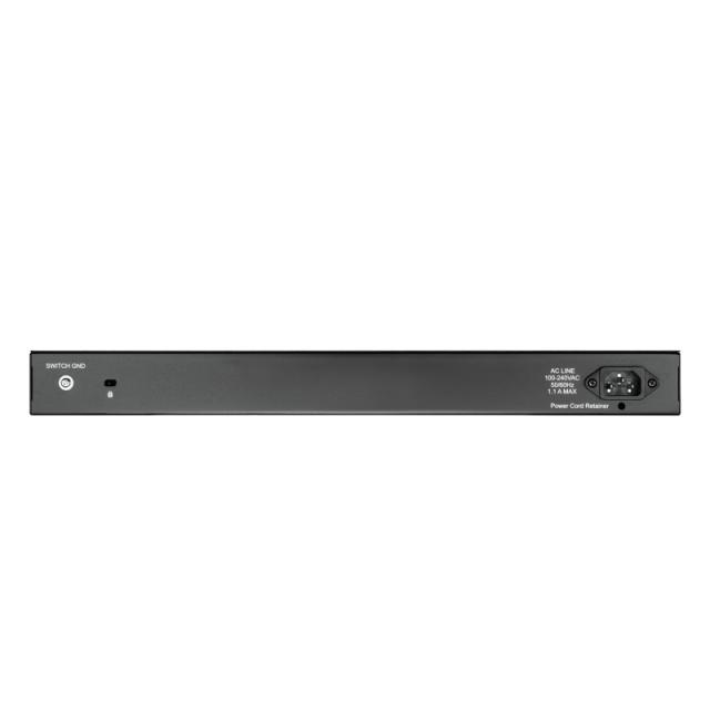 D-Link - DXS-1210-12TC switch Gestionado L2/L3 10G Ethernet (100/1000/10000) 1U Negro, Plata