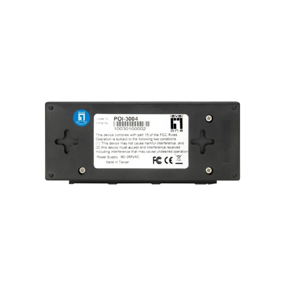 LevelOne - Inyector Gigabit PoE, 30W
