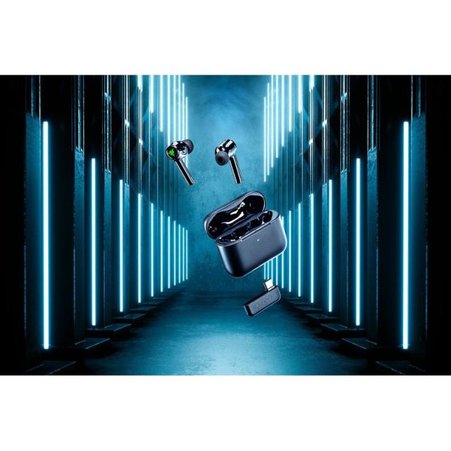 Razer - Hammerhead Pro HyperSpeed Auriculares True Wireless Stereo (TWS) Dentro de oído Juego Bluetooth Negro