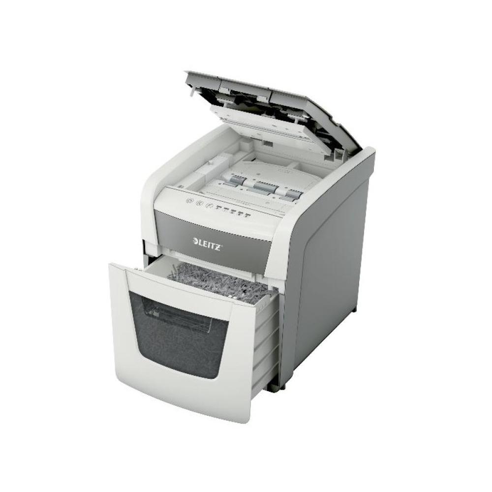 Leitz - Destructora automática para pequeña oficina IQ Autofeed 50X P4