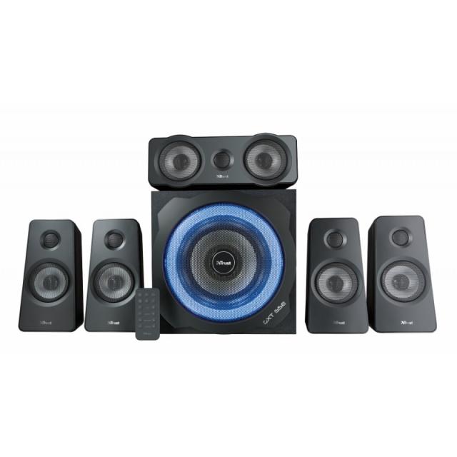 Trust - GXT 658 Tytan 5.1 conjunto de altavoces 90 W Universal Negro 5.1 canales