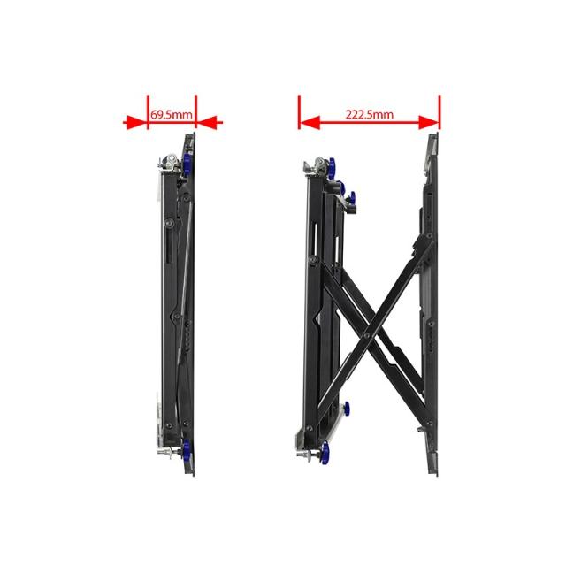 B-Tech - BT8312 177,8 cm (70") Negro