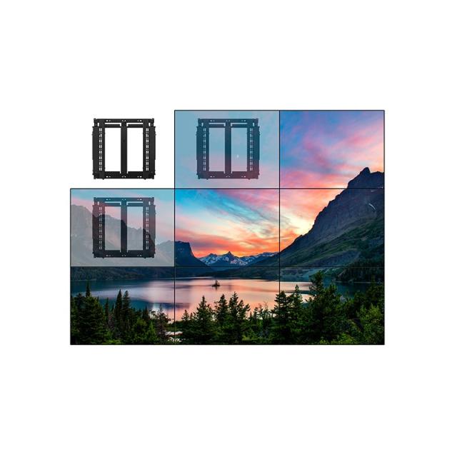 B-Tech - BT8312 177,8 cm (70") Negro