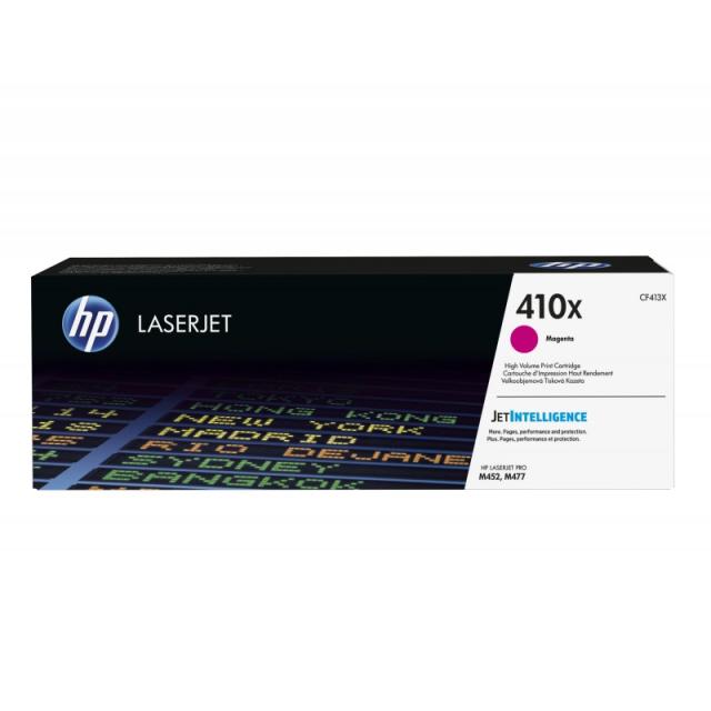 HP - Cartucho de tóner original LaserJet 410X magenta de alta capacidad