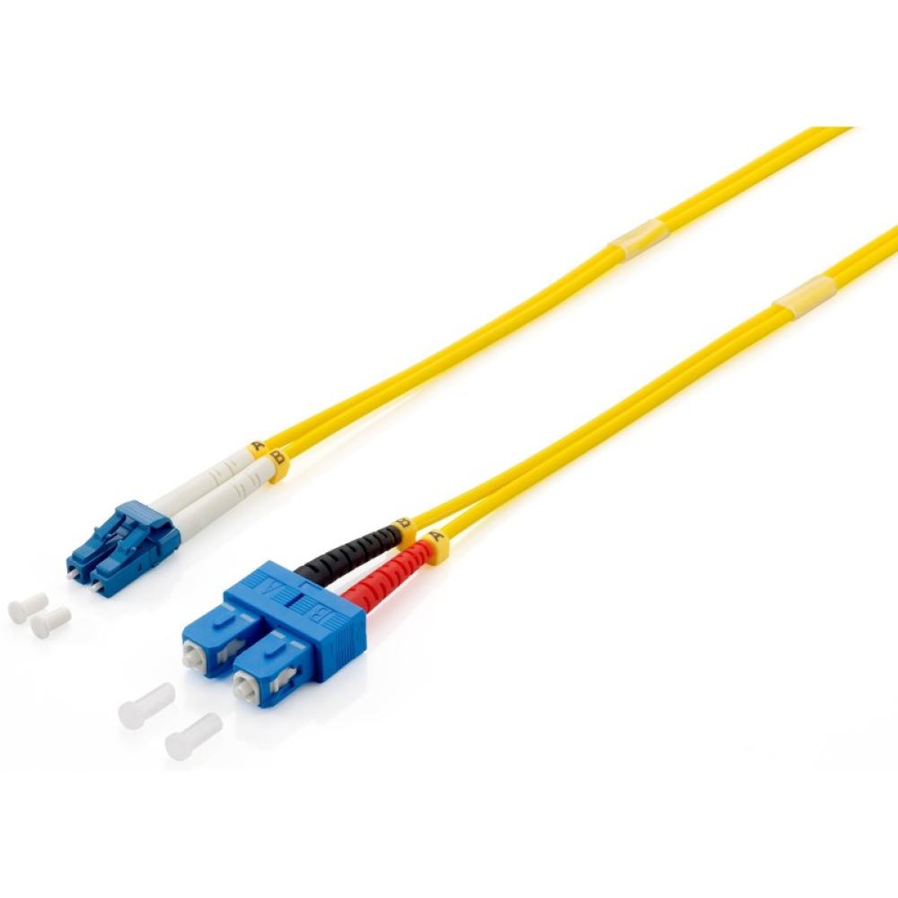 Equip - 254331 Cable de fibra óptica e InfiniBand 1 m LC SC Amarillo