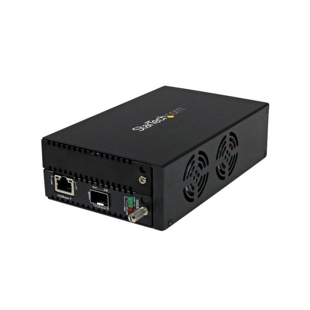 StarTech.com - Conversor de Medios Ethernet de Cobre a Fibra de 10 Gigabits - Gestionado - con SFP+ Abierto
