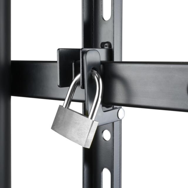 TooQ - FS20200M-B Soporte de suelo con ruedas/patas para pantallas de 60" - 105"