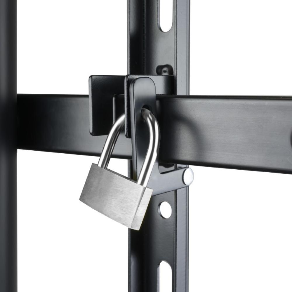 TooQ - FS20200M-B Soporte de suelo con ruedas/patas para pantallas de 60" - 105"