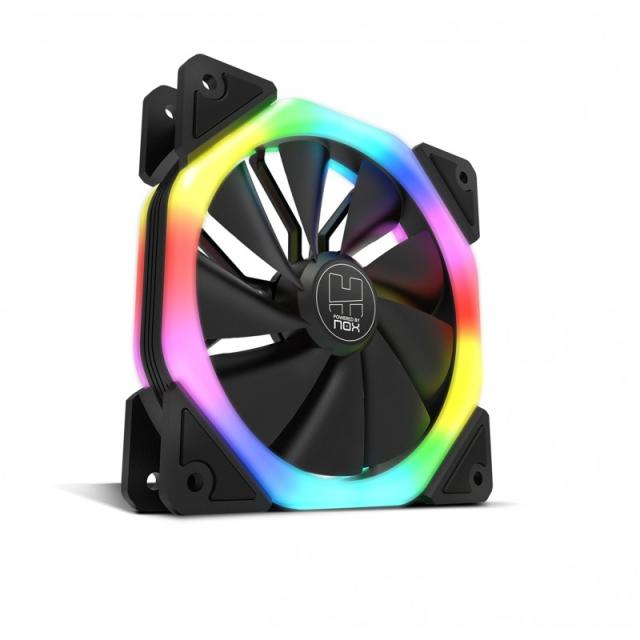 NOX - Hummer S-Fan Carcasa del ordenador Ventilador 12 cm Negro
