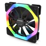NOX - Hummer S-Fan Carcasa del ordenador Ventilador 12 cm Negro