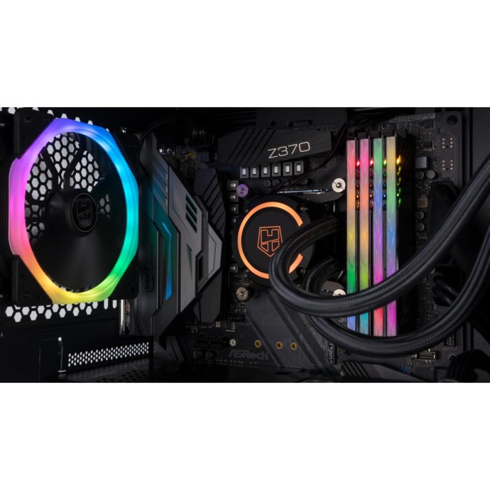 NOX - Hummer S-Fan Carcasa del ordenador Ventilador 12 cm Negro