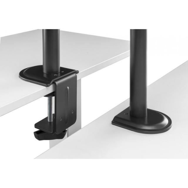 Equip - Soporte de escritorio articulado para monitor cuádruple de 17"-32