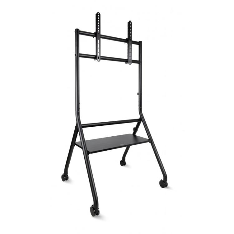 TooQ - iDREAMS Soporte de Suelo con Ruedas para Pantalla 37"-86", Negro
