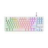 Trust - GXT 833W Thado teclado Juego USB QWERTY Español Blanco
