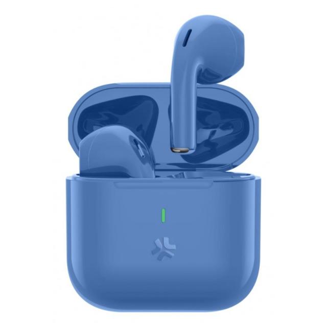 Celly - COMPACT Auriculares True Wireless Stereo (TWS) Dentro de oído Llamadas/Música USB Tipo C Bluetooth Azul