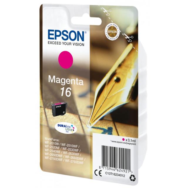 Epson - Pen and crossword Cartucho 16 magenta (etiqueta RF)