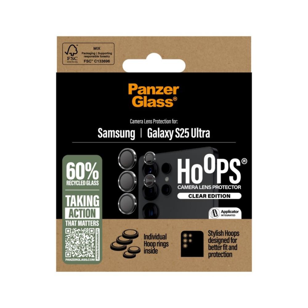 PanzerGlass - Hoops® Camera Lens Protector Transparent Samsung Galaxy S25 Ultra Protector de pantalla 1 pieza(s)