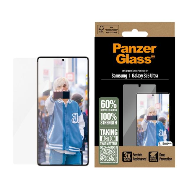 PanzerGlass - Screen Protector Samsung Galaxy S25 Ultra / Ultra-Wide Fit Protector de pantalla 1 pieza(s)