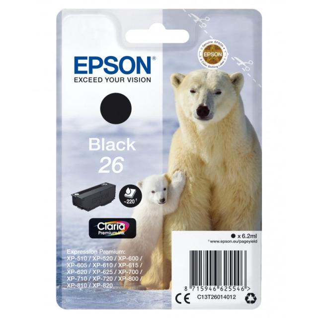Epson - Polar bear Cartucho 26 negro