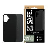 PanzerGlass - SAFE. by ® TPU Case Black iPhone 16 funda para teléfono móvil Negro