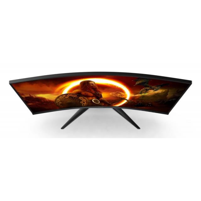 AOC - G2 C32G2ZE/BK pantalla para PC 80 cm (31.5") 1920 x 1080 Pixeles Full HD LED Negro, Rojo