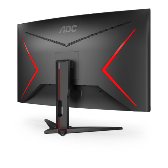 AOC - G2 C32G2ZE/BK pantalla para PC 80 cm (31.5") 1920 x 1080 Pixeles Full HD LED Negro, Rojo