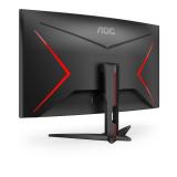 AOC - G2 C32G2ZE/BK pantalla para PC 80 cm (31.5") 1920 x 1080 Pixeles Full HD LED Negro, Rojo