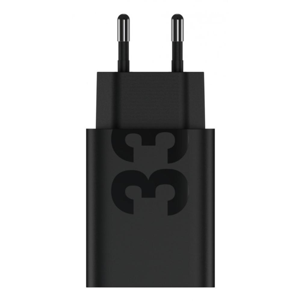 Motorola - TurboPower 33W EU Universal Negro Corriente alterna Carga rápida Interior
