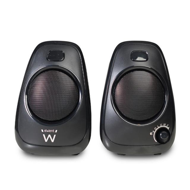 Ewent - EW3527 altavoz Negro Alámbrico 6 W