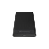 Conceptronic - DANTE06B caja para disco duro externo Carcasa de disco duro/SSD Negro 2.5"