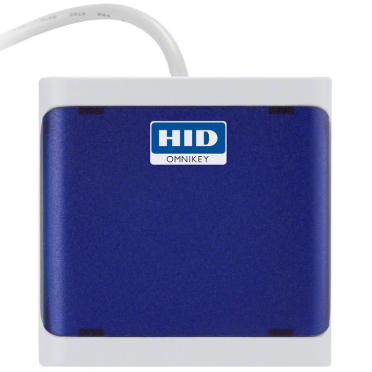 HID Identity - OMNIKEY 5022 lector de tarjeta inteligente Interior USB 2.0 Azul