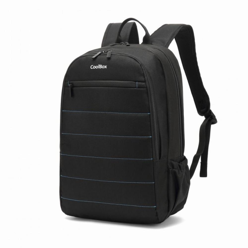 CoolBox - MOCHILA PORTATIL 15.6" NEGRO IMPERMEABLE