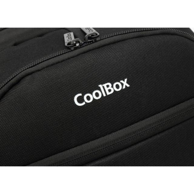 CoolBox - MOCHILA PORTATIL 15.6" NEGRO IMPERMEABLE