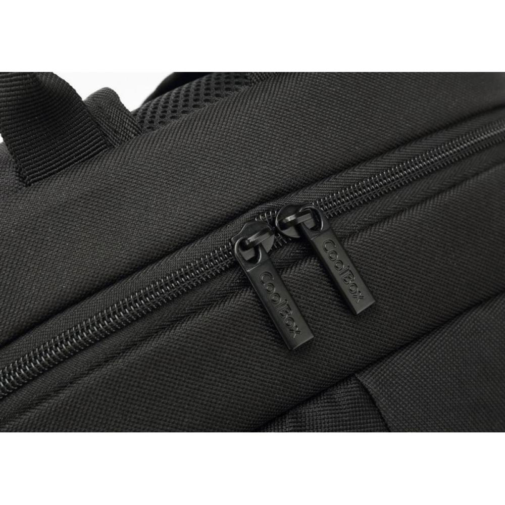 CoolBox - MOCHILA PORTATIL 15.6" NEGRO IMPERMEABLE