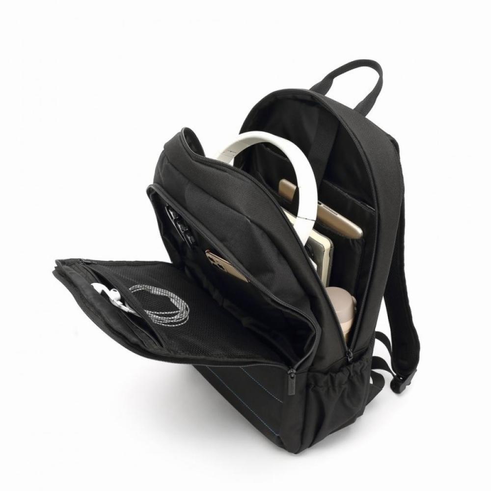 CoolBox - MOCHILA PORTATIL 15.6" NEGRO IMPERMEABLE